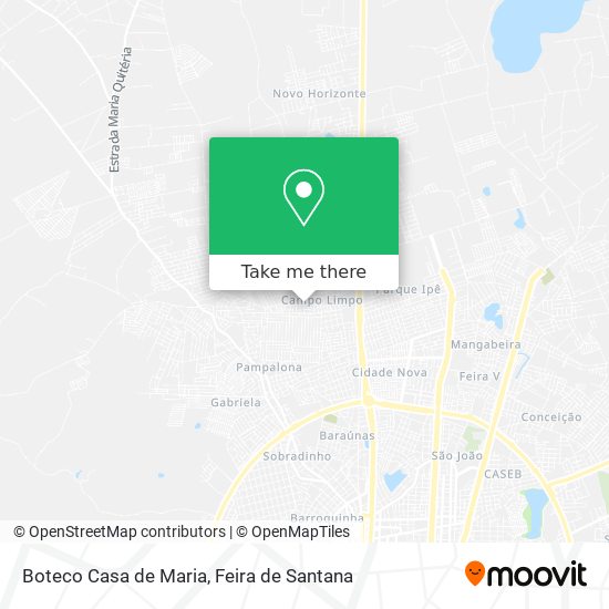 Boteco Casa de Maria map