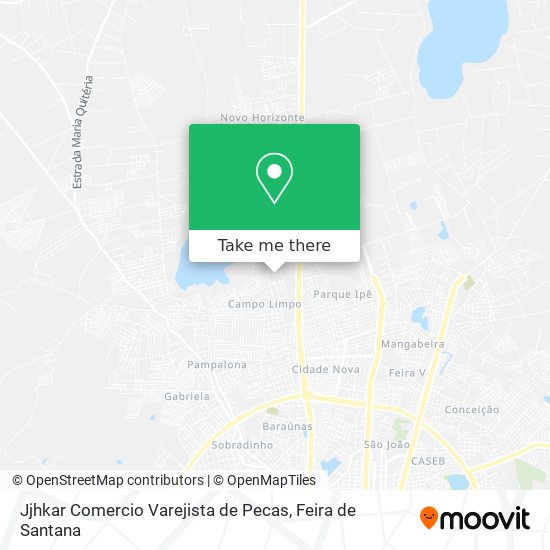 Jjhkar Comercio Varejista de Pecas map