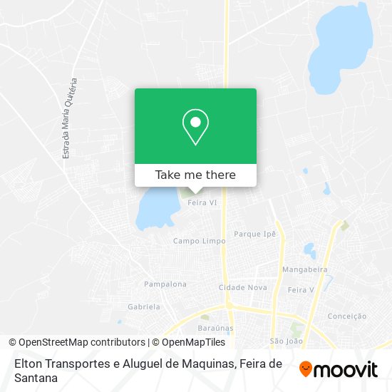 Elton Transportes e Aluguel de Maquinas map