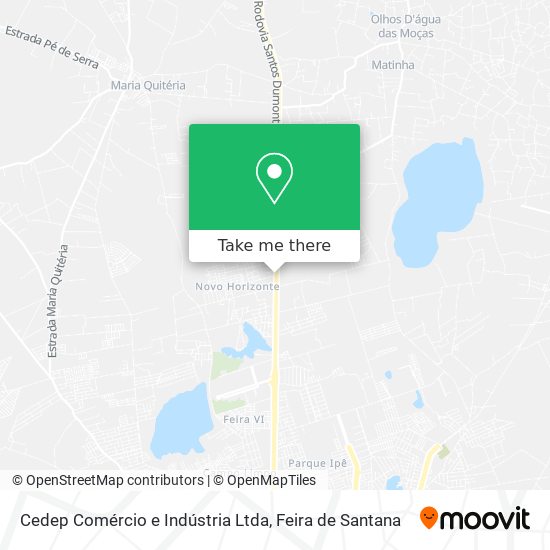 Cedep Comércio e Indústria Ltda map