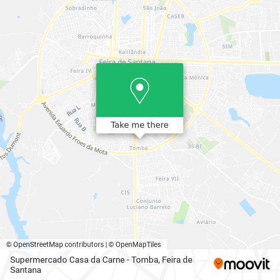 Supermercado Casa da Carne - Tomba map