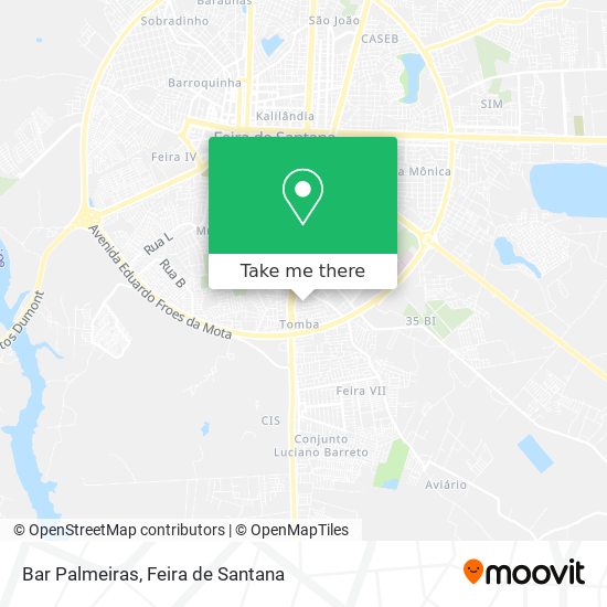 Bar Palmeiras map