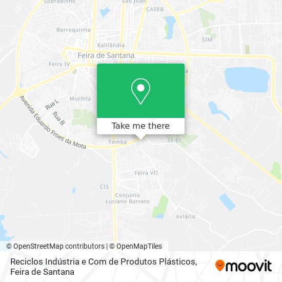 Mapa Reciclos Indústria e Com de Produtos Plásticos