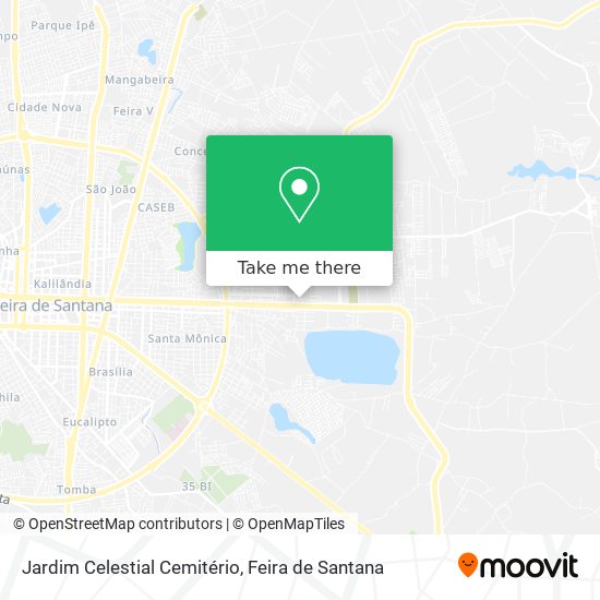 Jardim Celestial Cemitério map