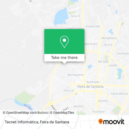 Tecnet Informática map
