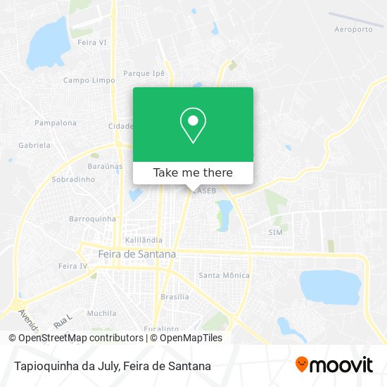 Tapioquinha da July map
