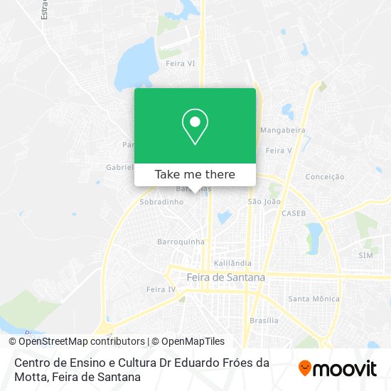 Centro de Ensino e Cultura Dr Eduardo Fróes da Motta map