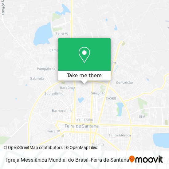 Igreja Messiânica Mundial do Brasil map