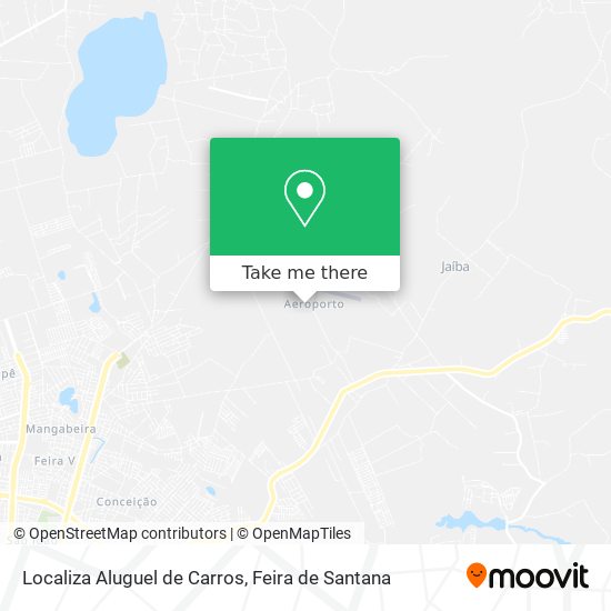 Localiza Aluguel de Carros map