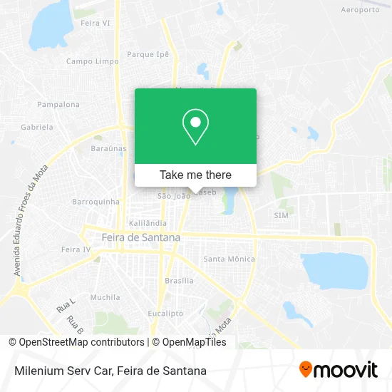 Milenium Serv Car map