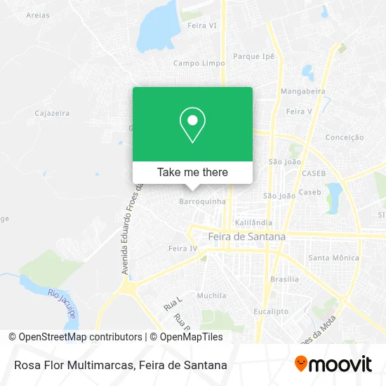 Rosa Flor Multimarcas map