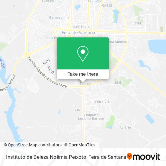 Instituto de Beleza Noêmia Peixoto map