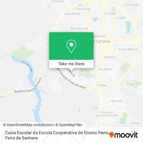 Caixa Escolar da Escola Cooperativa de Ensino Fenix map