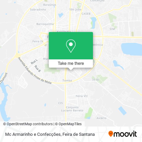 Mc Armarinho e Confecções map