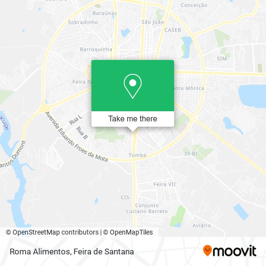 Roma Alimentos map