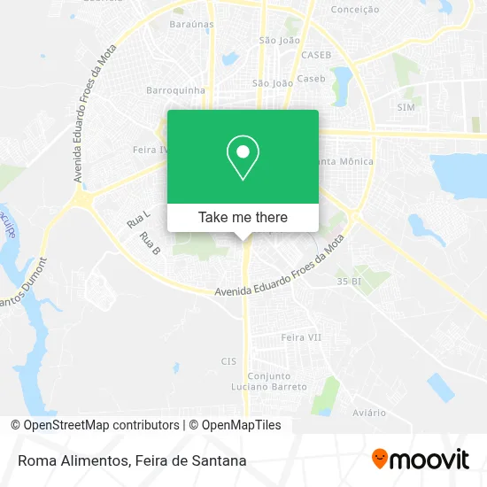 Roma Alimentos map