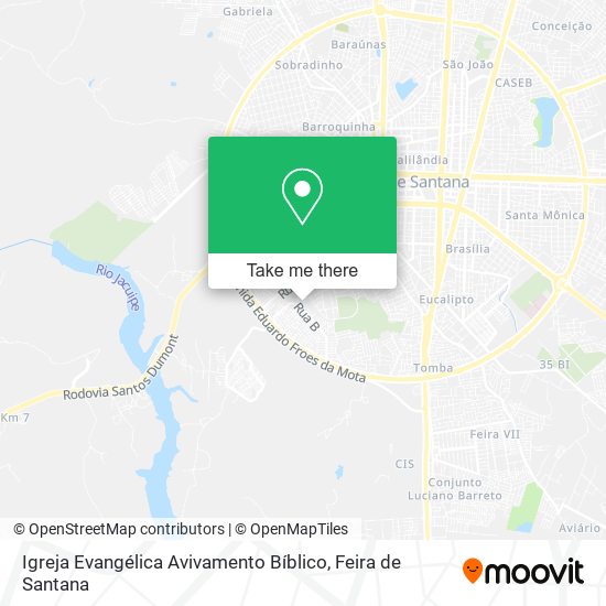 Igreja Evangélica Avivamento Bíblico map