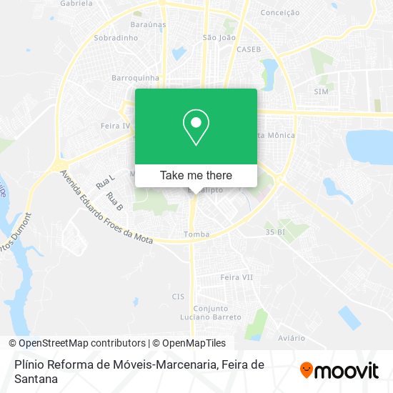 Plínio Reforma de Móveis-Marcenaria map