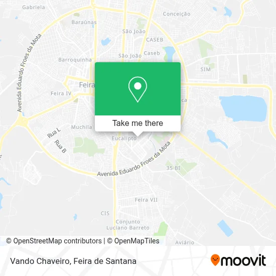 Vando Chaveiro map