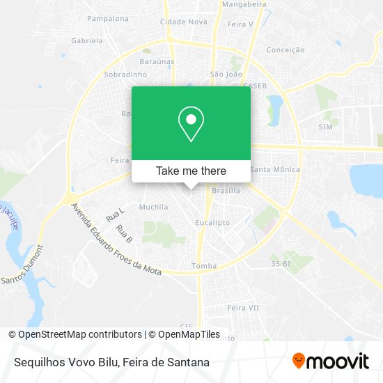 Sequilhos Vovo Bilu map