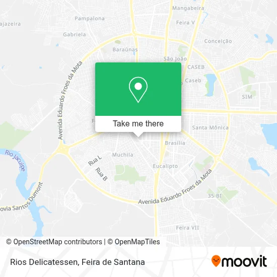 Rios Delicatessen map