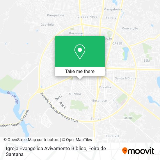 Igreja Evangélica Avivamento Bíblico map