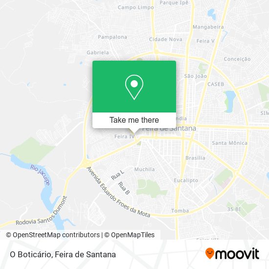 O Boticário map