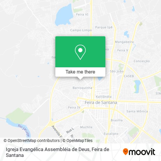 Igreja Evangélica Assembléia de Deus map