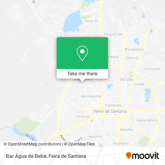 Bar Água de Bebê map
