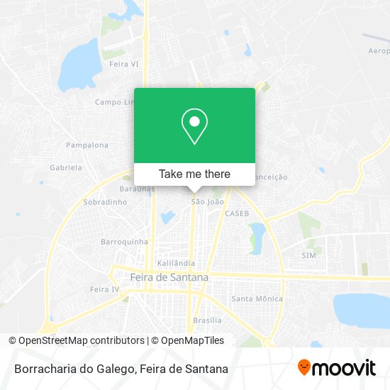 Borracharia do Galego map
