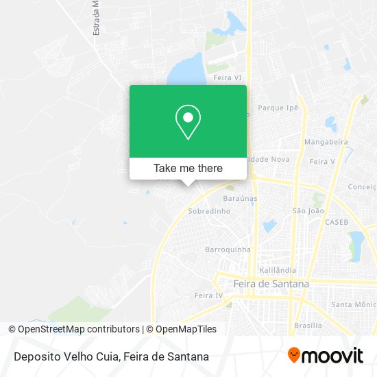 Deposito Velho Cuia map