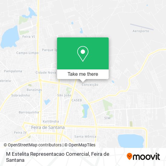 M Estelita Representacao Comercial map