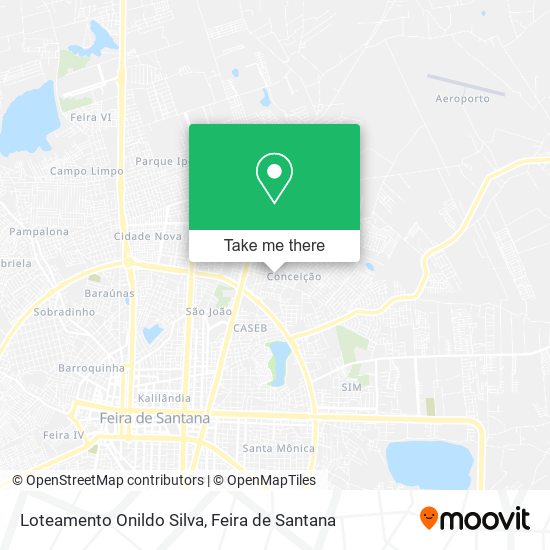 Loteamento Onildo Silva map