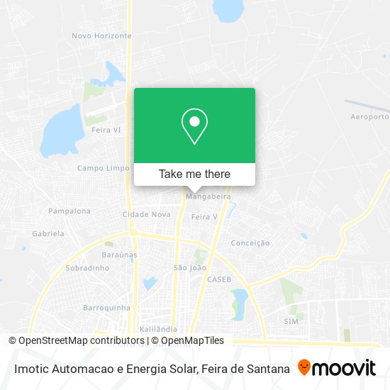 Imotic Automacao e Energia Solar map