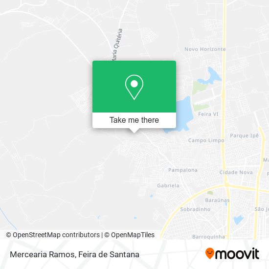 Mapa Mercearia Ramos