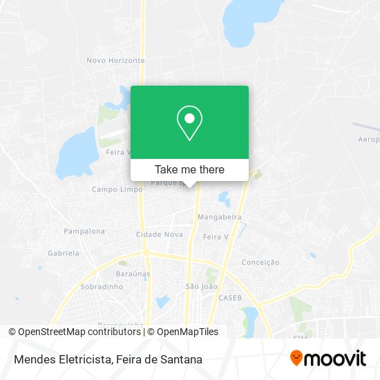 Mendes Eletricista map