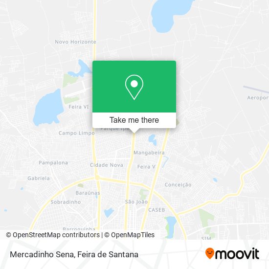 Mercadinho Sena map