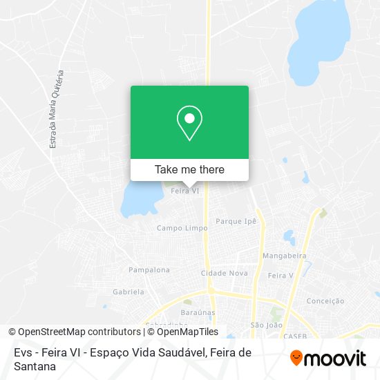 Evs - Feira VI - Espaço Vida Saudável map