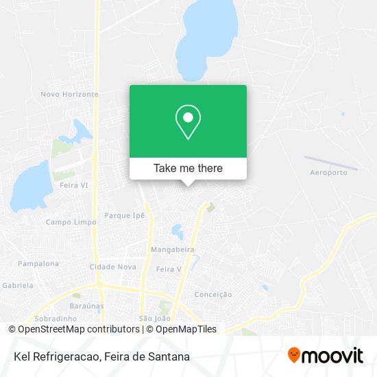 Kel Refrigeracao map