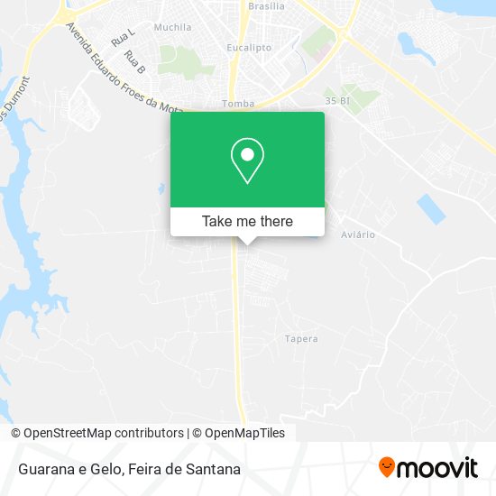 Mapa Guarana e Gelo