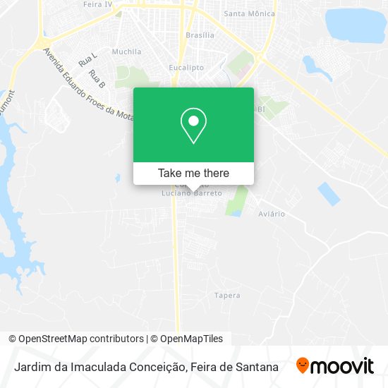 Jardim da Imaculada Conceição map