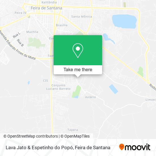 Lava Jato & Espetinho do Popó map