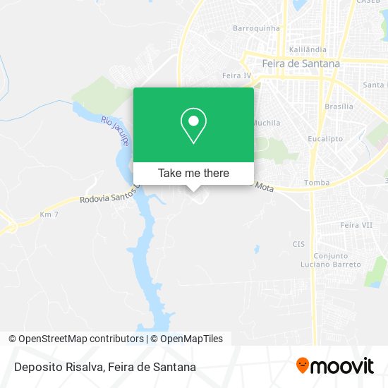 Deposito Risalva map