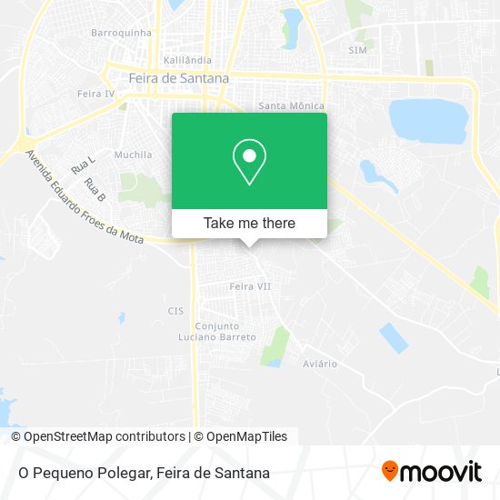 O Pequeno Polegar map