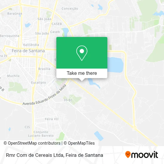 Rmr Com de Cereais Ltda map