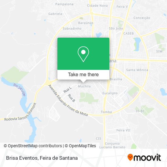 Brisa Eventos map