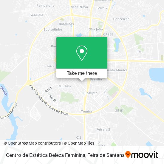 Centro de Estética Beleza Feminina map