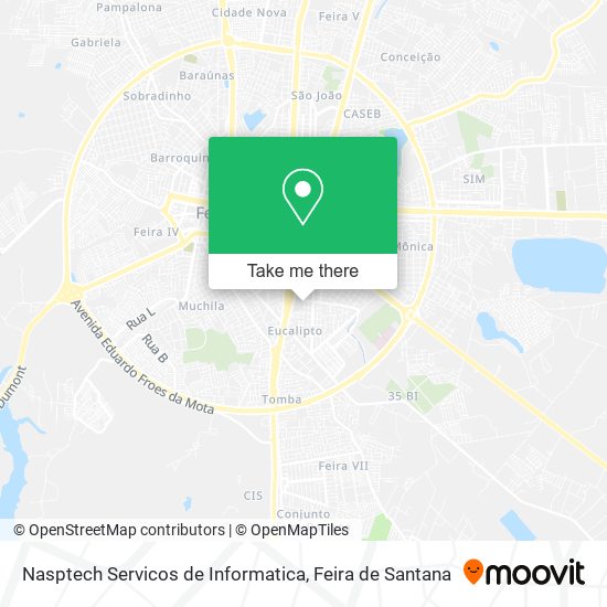 Nasptech Servicos de Informatica map