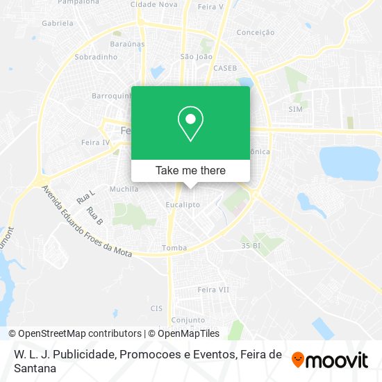 W. L. J. Publicidade, Promocoes e Eventos map
