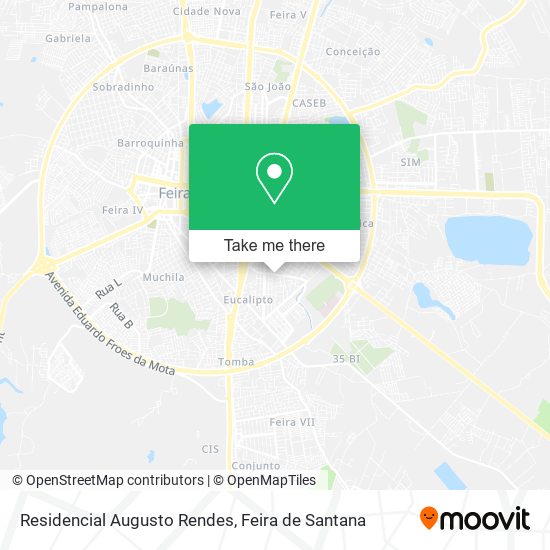 Residencial Augusto Rendes map